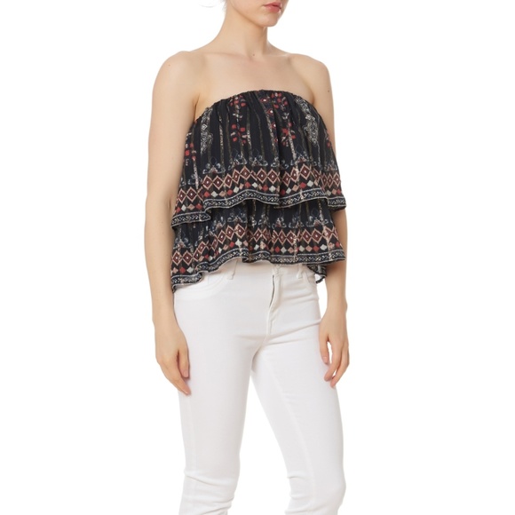 NWT Joie silk lyane tribal boho tube top OR skirt! - Picture 5 of 8